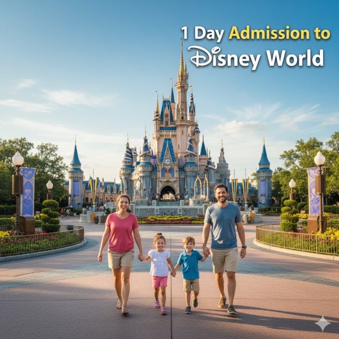 1 Day Admission to Disney World