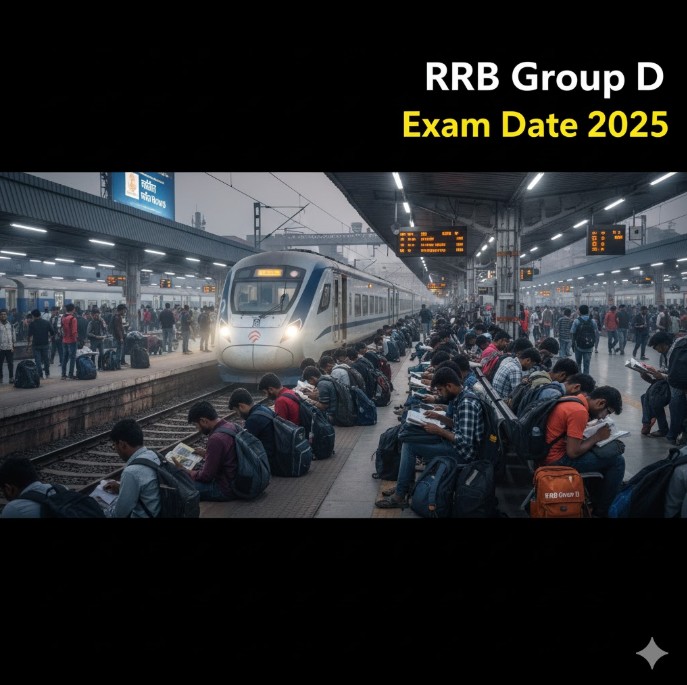RRB Group D Exam Date 2025