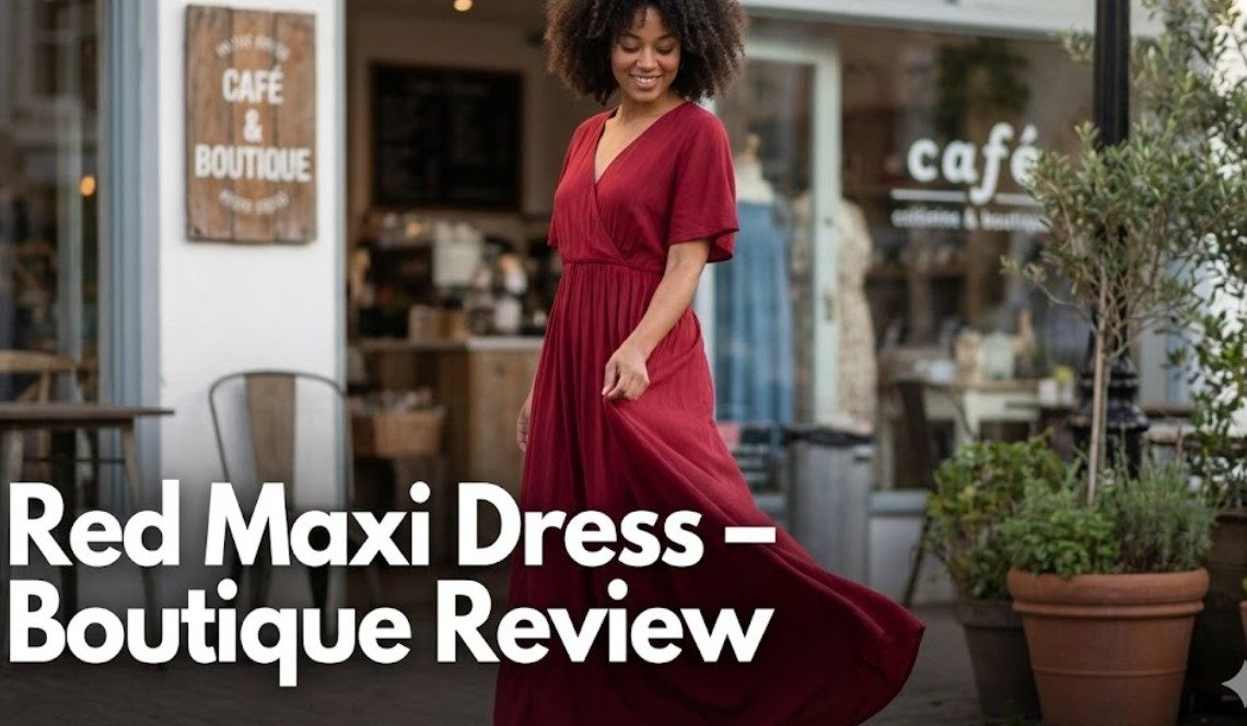 Red Maxi Dress – Boutique Review