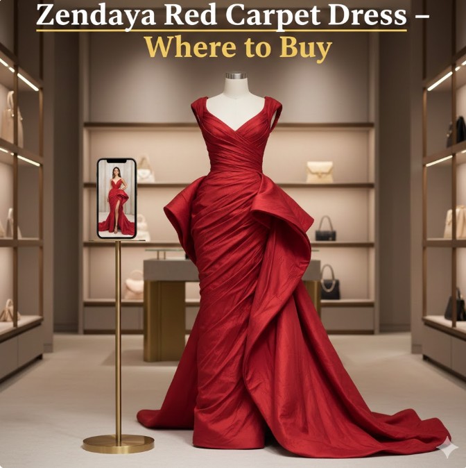 Zendaya Red Carpet Dress