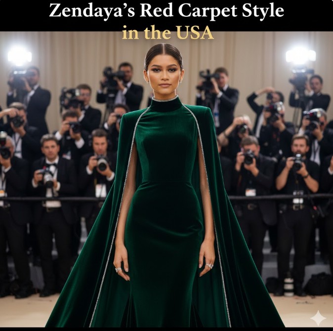 Zendaya’s Red Carpet Style in the USA