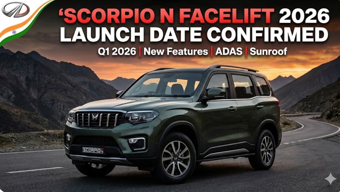 SCORPIO N FACELIFT 2026 LAUNCH DATE CONFIRMED