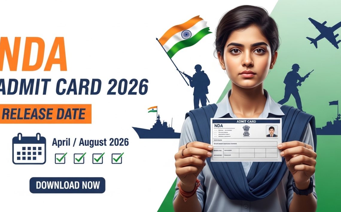 NDA Admit Card 2026 Release Date